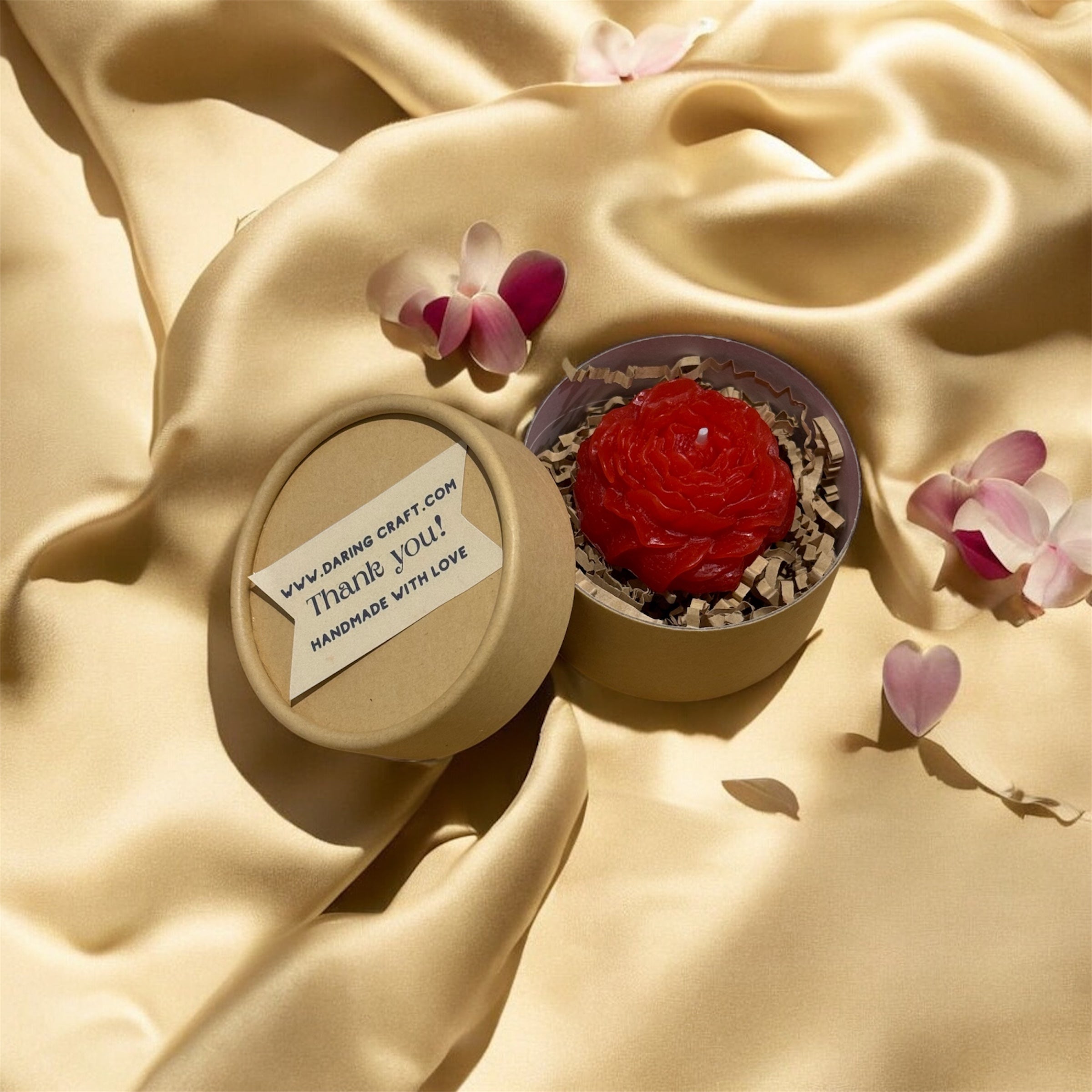Flower candle