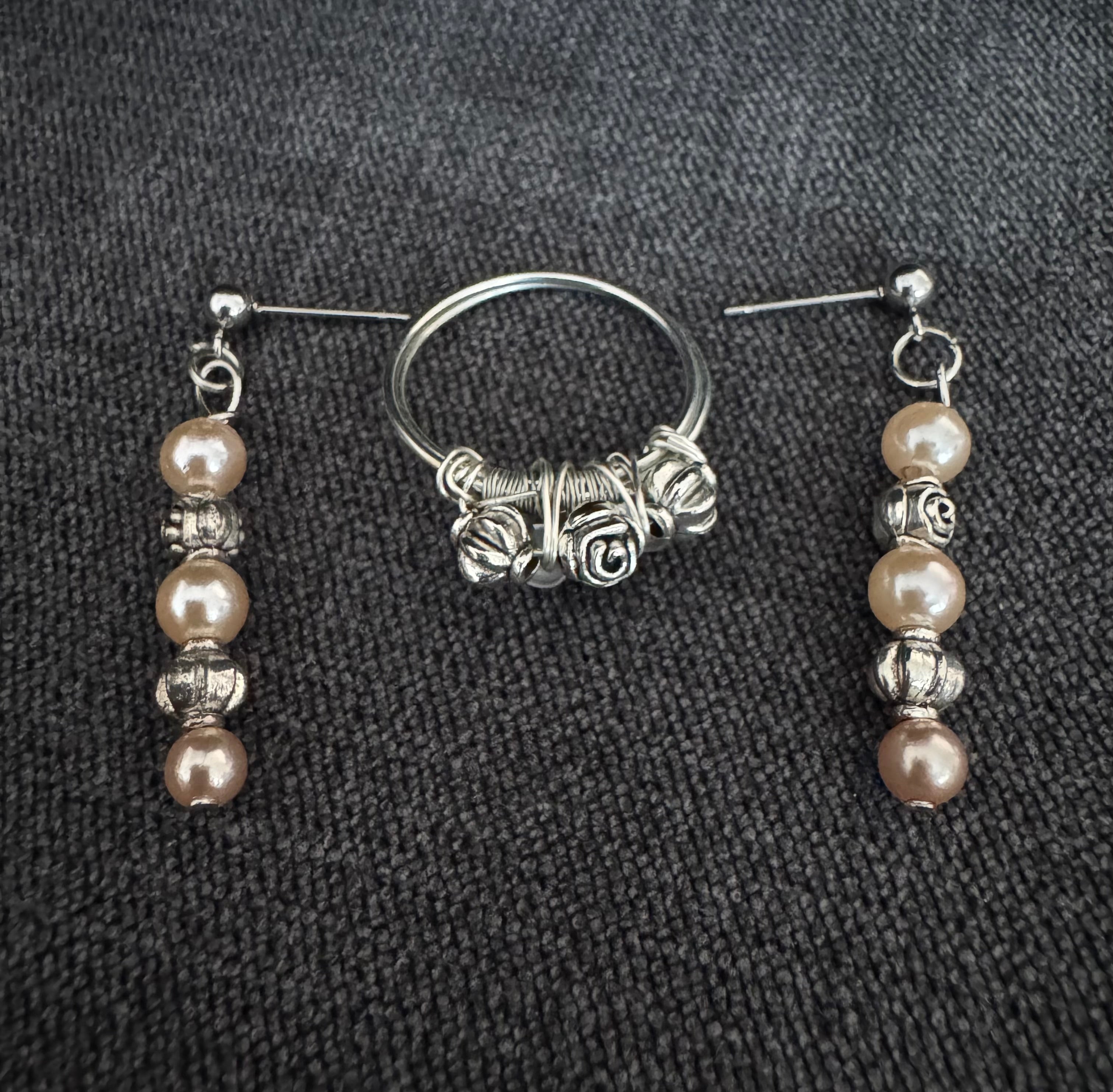 Ring & earrings