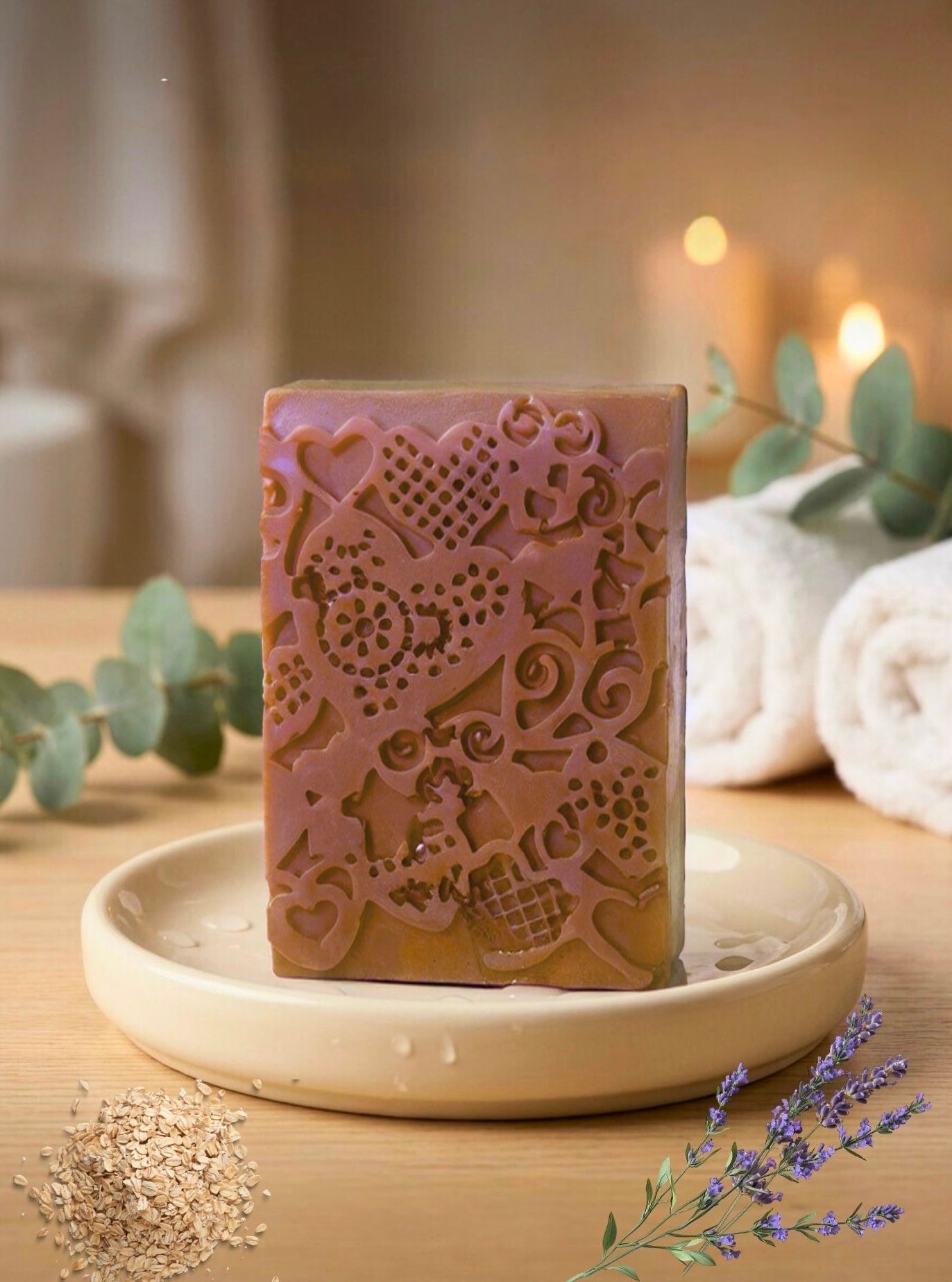 Rectangular soap