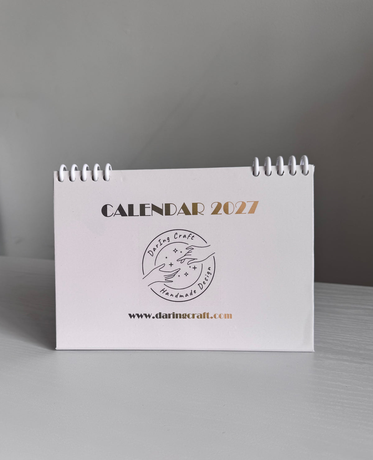 2027 Scenic Desk Calendar