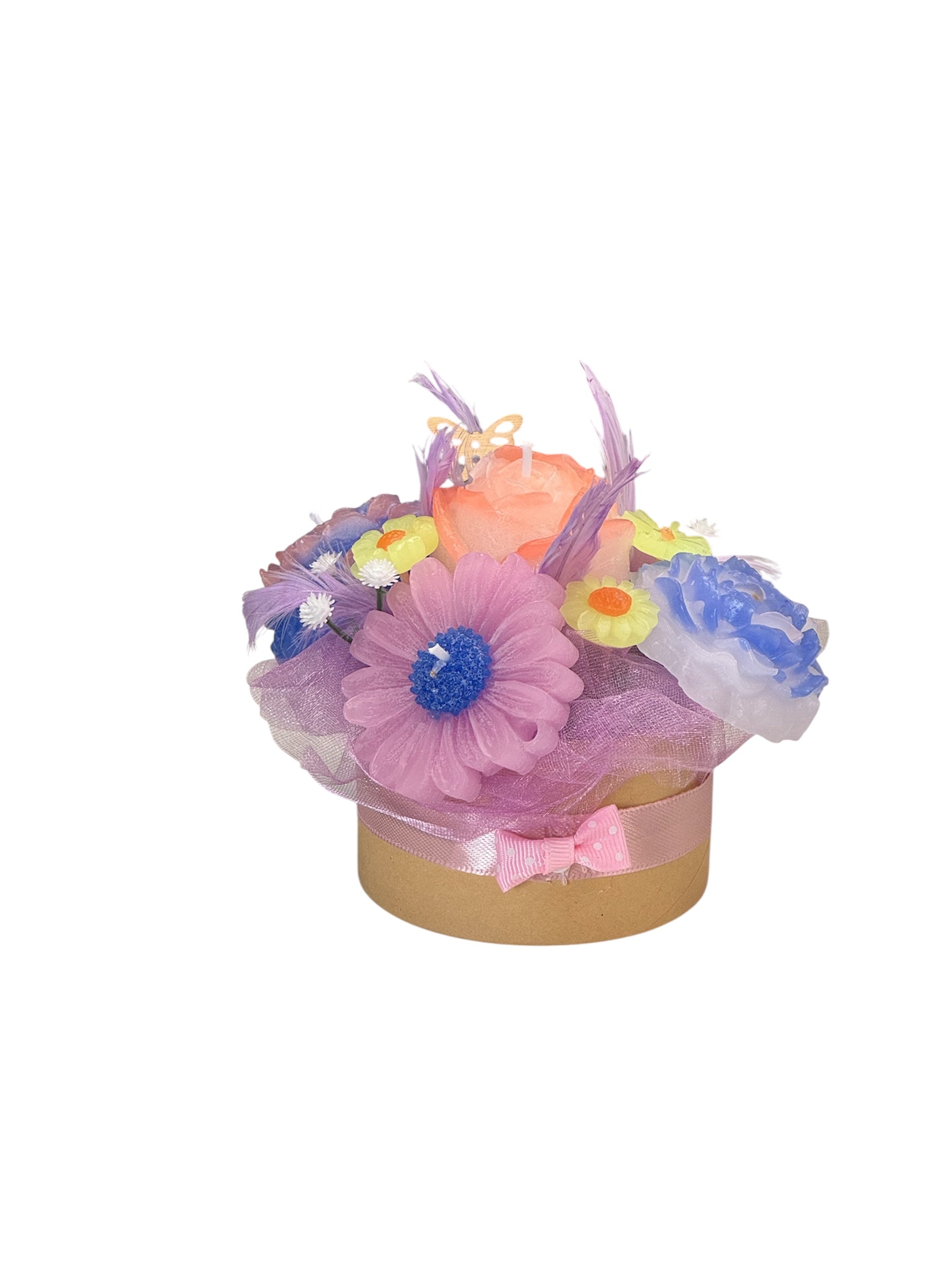 Floral Candle Bouquet