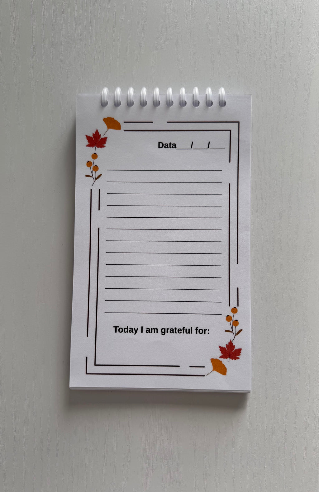Autumn Notes & Gratitude Notepad