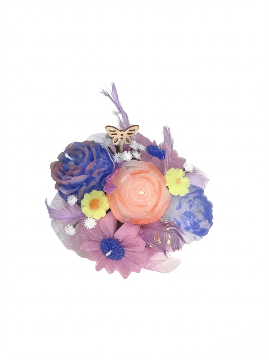 Floral Candle Bouquet