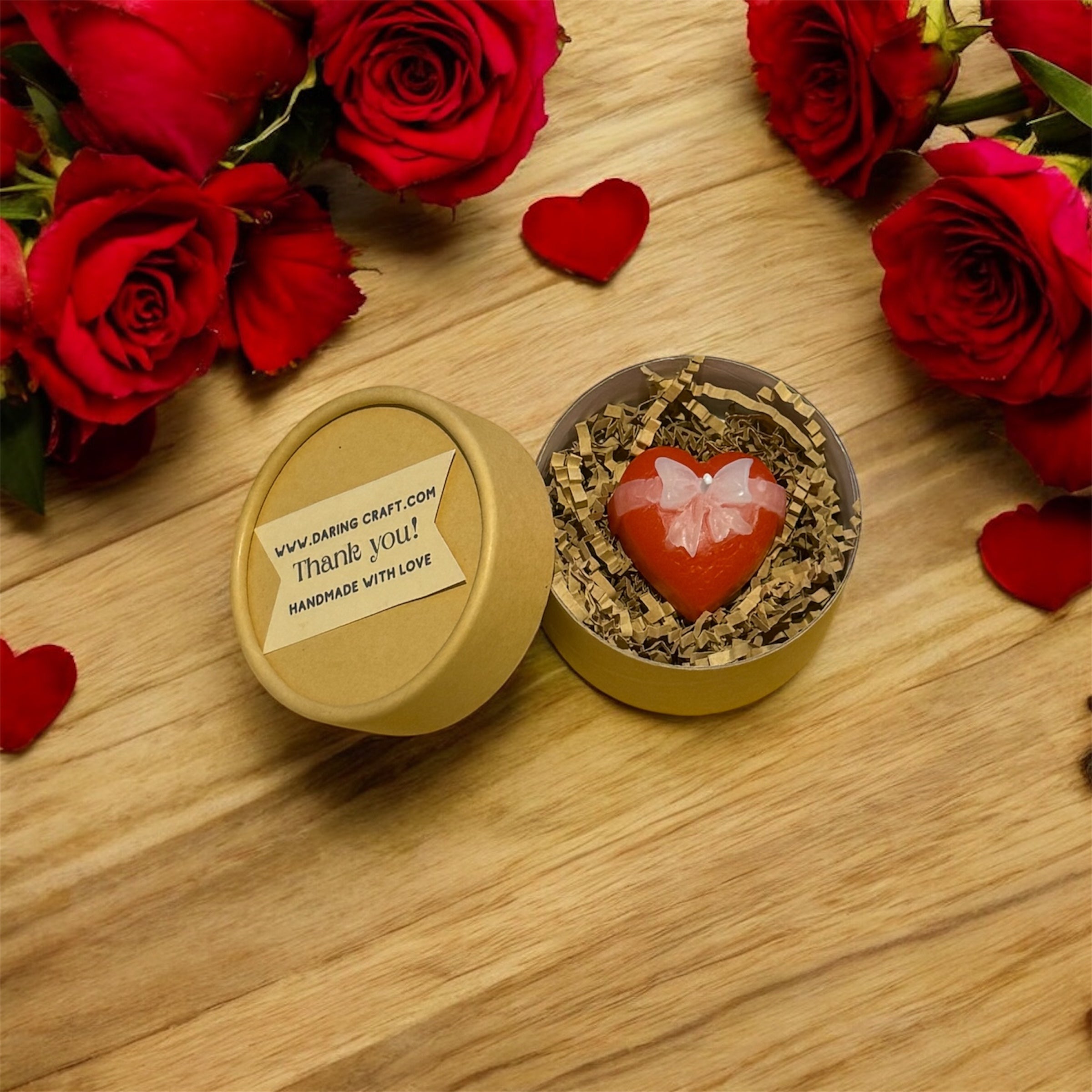 Heart candles