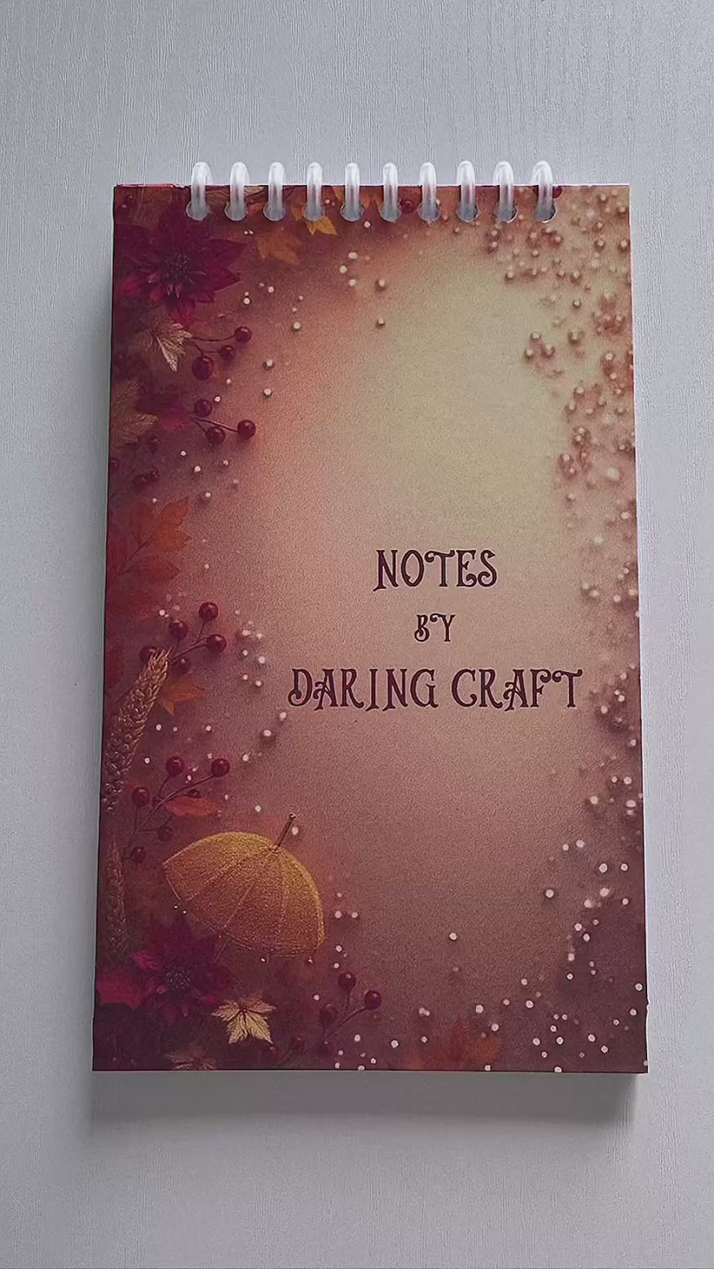 Autumn Notes & Gratitude Notepad